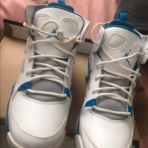 Blue and White Jordan’s